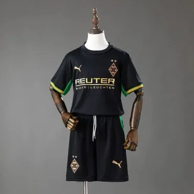 Kids Kit Borussia Mönchengladbach 2026/27 Away Soccer Jersey size 16-28