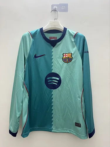 Barcelona 2026/27 Third Away Long Sleeve Jersey Size S-4XL