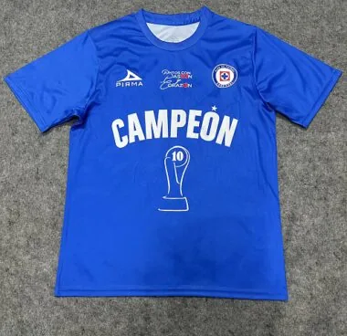 Cruz Azul 2026/27 Champions version blue jersey size S-4XL