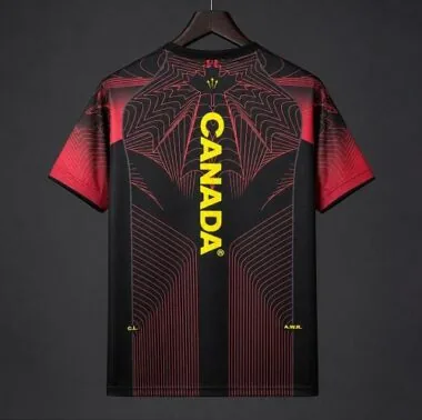 2026 Canada World Cup Black/RED Pre-Match Jersey