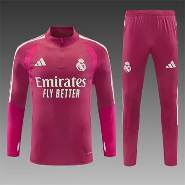 Real Madrid 2026/27 Rose training Suit half zip Size S-2XL