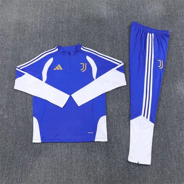 Juventus 2026/27 Blue Half zipper Training Suit (S-2XL)