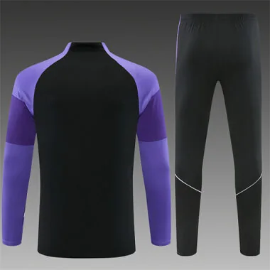 Tottenham 2026/27 Black Half zipper Training Suit (S-2XL)