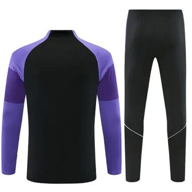 Tottenham 2026/27 Black Half zipper Training Suit (S-2XL)