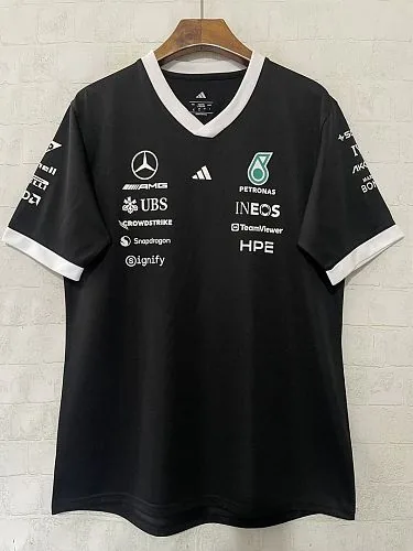 Mercedes 2026 Black F1 Jersey S-5XL