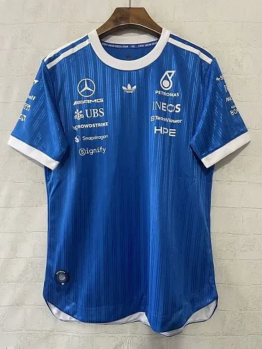 Mercedes 2026 Blue F1 Jersey S-5XL