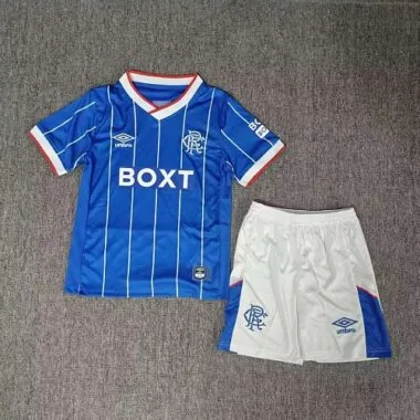 Rangers 2026/27 Home Kids Kit Size 16-28