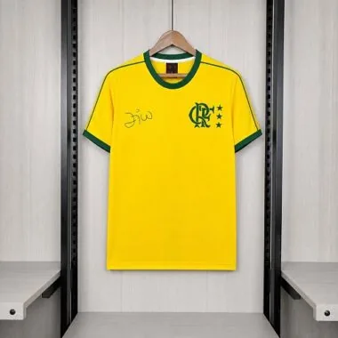 2026/27 Flamengo Zico Signature Yellow Jersey S-4XL