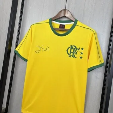 2026/27 Flamengo Zico Signature Yellow Jersey (S-4XL)