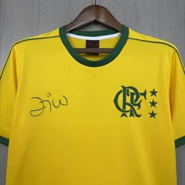 2026/27 Flamengo Zico Signature Yellow Jersey (S-4XL)