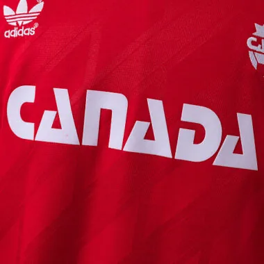 Retro Canada 1986 home soccer Jersey (S-2XL)