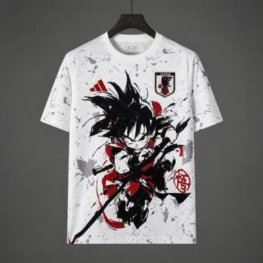 2026 Japan x Dragon Ball White Special Edition Jersey