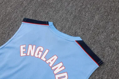 England 2026 Blue Vest Suit (S-2XL)