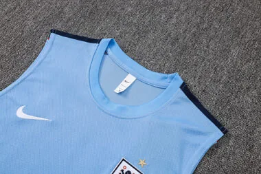 England 2026 Blue Vest Suit (S-2XL)