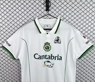 Retro 1998-01 Racing de Santander home Jersey (S-2XL)
