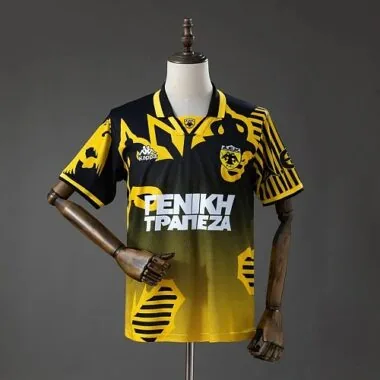 Retro 1997/98 AEK Athens Home Jersey S-XXL