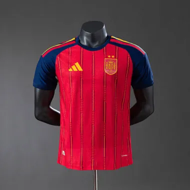 Spain 2026 Home 2-Star Champion Edition Player Version Jersey (S-4XL)