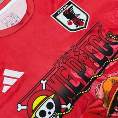 2026 Japan x One Piece Red Special Edition Jersey (S-2XL)