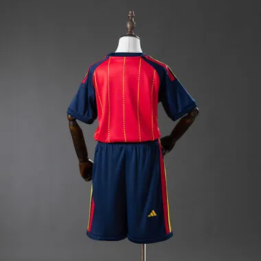 Spain 2026 World Cup Home Final Game Kids Kit (Size 16-28)