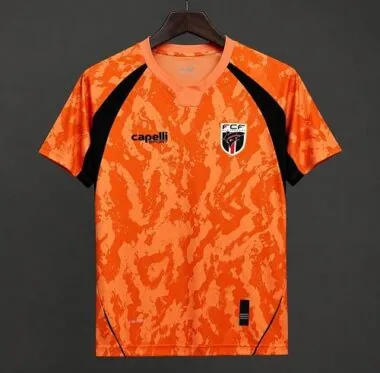 Cape Verde 2026 World Cup Orange Goalkeeper Jersey S-2XL
