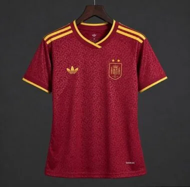 Womens Spain 2026 World Cup Third Away Jersey (S-2XL)（Two stars）