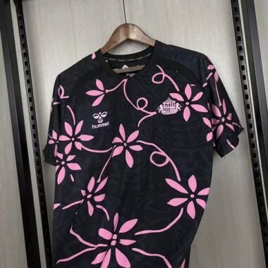 Men#039;s 2026/27 Sunderland Black And Pink Training Jersey S-4XL