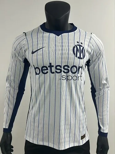 Inter Milan 2026/27 Away Long Sleeve Player Version Jersey S-2XL