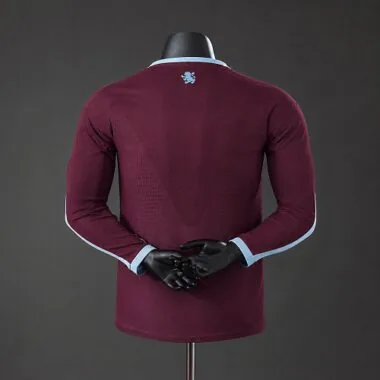 Aston Villa 2026/27 Home Long Sleeve Player Version Jersey (S-2XL)