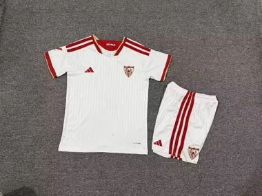 Sevilla FC 2026/27 Home Kids Kit Size 16-28
