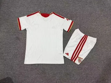 Sevilla FC 2026/27 Home Kids Kit (Size 16-28)
