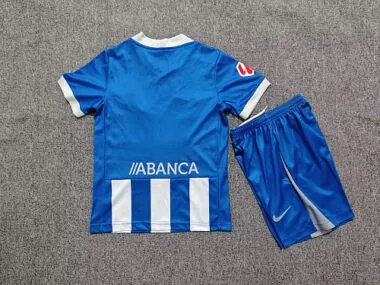 Deportivo de La Coruna 2026/27 Home Kids Kit (Size 16-28)