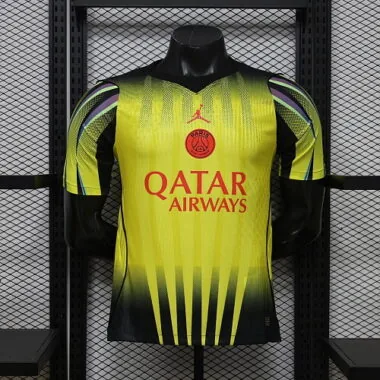 Paris Saint-Germain 2026/27 Yellow Special Edition Player Version Jersey Size S-2XL