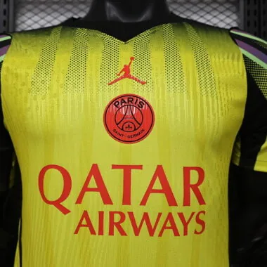 Paris Saint-Germain 2026/27 Yellow Special Edition Player Version Jersey (S-2XL)
