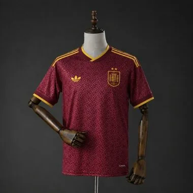 Spain 2026 Two-Star Red Special Edition Jersey Size S-4XL