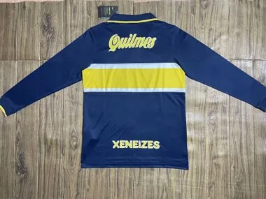 Retro Boca Juniors 1996/97 Home Long Sleeve Jersey (S-2XL)