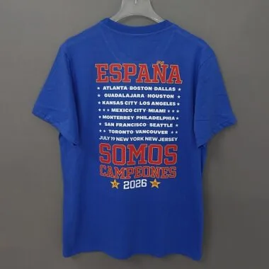 Spain 2026 Two-Star Champion Edition T-Shirt