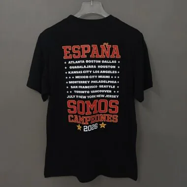 Spain 2026 Two-Star Champion Edition T-Shirt