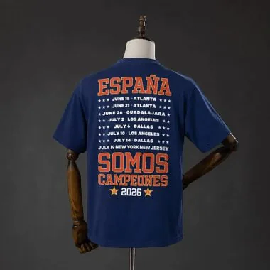 Spain 2026 Two-Star Champion Edition T-Shirt