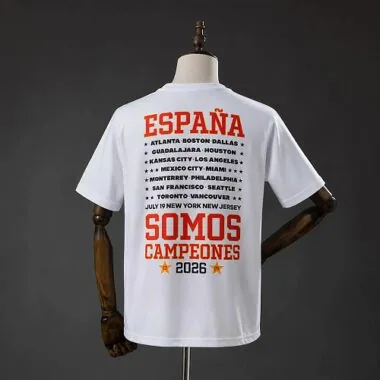 Spain 2026 Two-Star Champion Edition T-Shirt