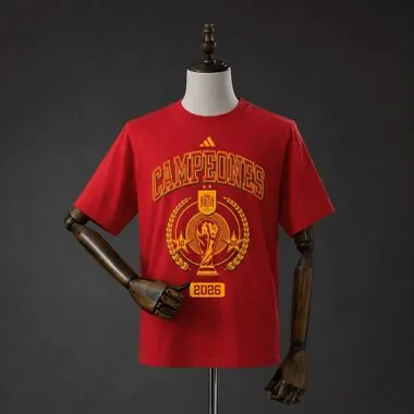 Spain 2026 Two-Star Champion Edition T-Shirt