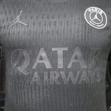 Paris Saint-Germain 2026/27 All Black Special Edition Player Version Jersey (S-2XL)