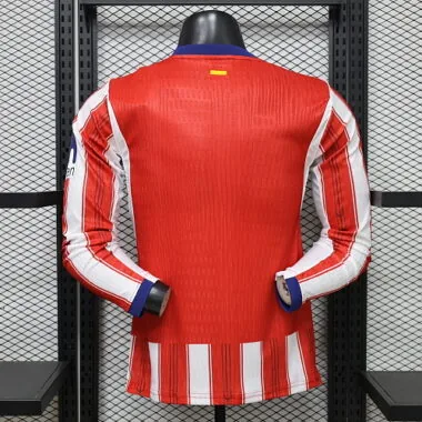 Atletico Madrid 2026/27 Home Long Sleeve Player Version Jersey (S-2XL)
