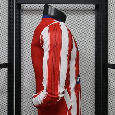 Atletico Madrid 2026/27 Home Long Sleeve Player Version Jersey (S-2XL)