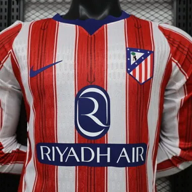 Atletico Madrid 2026/27 Home Long Sleeve Player Version Jersey (S-2XL)