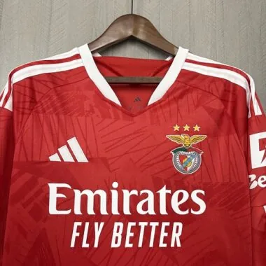 Benfica 2026/27 Home Long Sleeve Jersey (S-2XL)