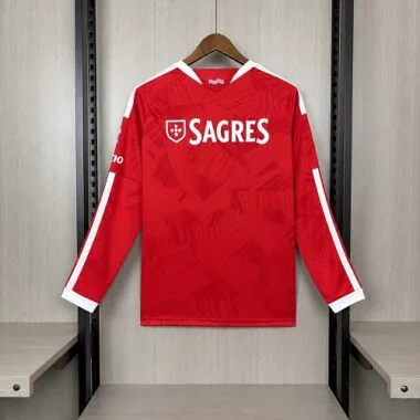 Benfica 2026/27 Home Long Sleeve Jersey (S-2XL)