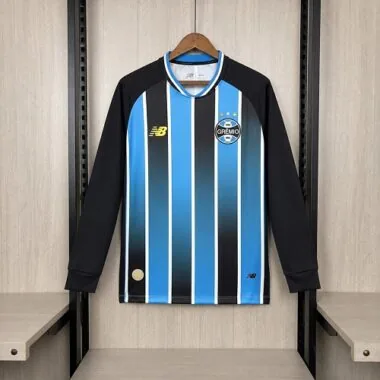 Men Gremio 2026/27 Home Long Sleeve Soccer Jersey S-4XL