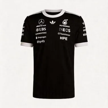 Mercedes 2026 Black Formula 1 Jersey Size S-5XL