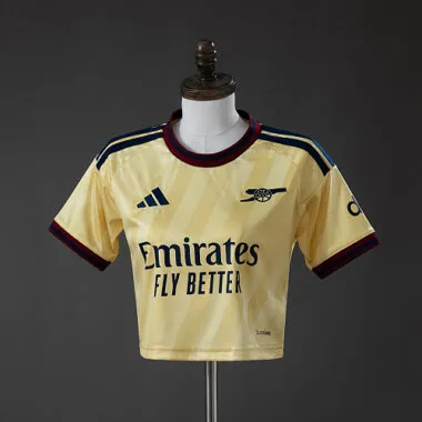 Arsenal 2026/27 Third Away Crop Top Jersey for Women Size S-2XL