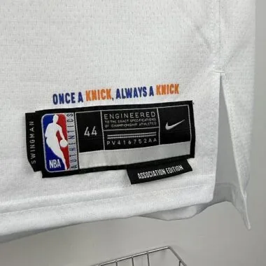New York Knicks 2026 No. 8 OG Anunoby NBA Jersey